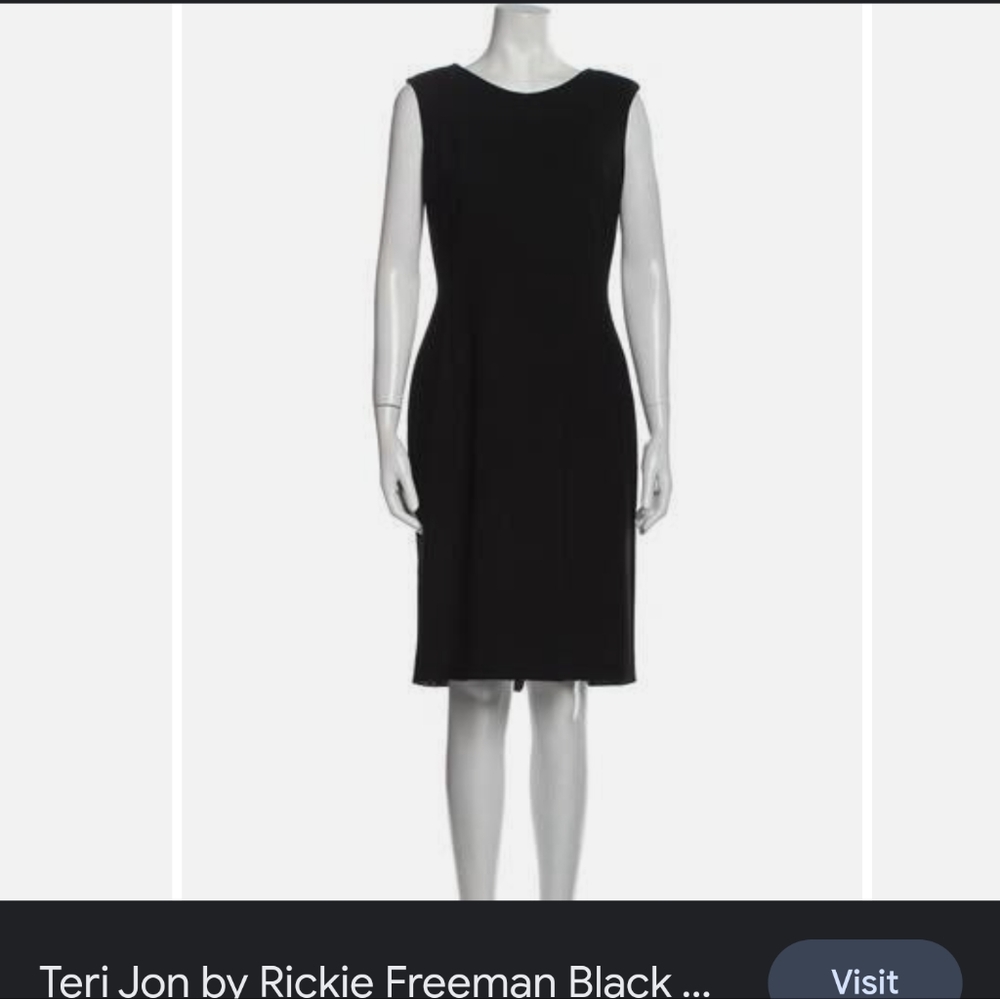 Teri Jon black dress